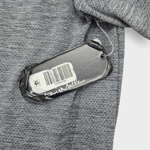 NWT Travis Mathew Shirt Mens XXL Gray New Golf Polo Heater Performance Stretch - Picture 9 of 11